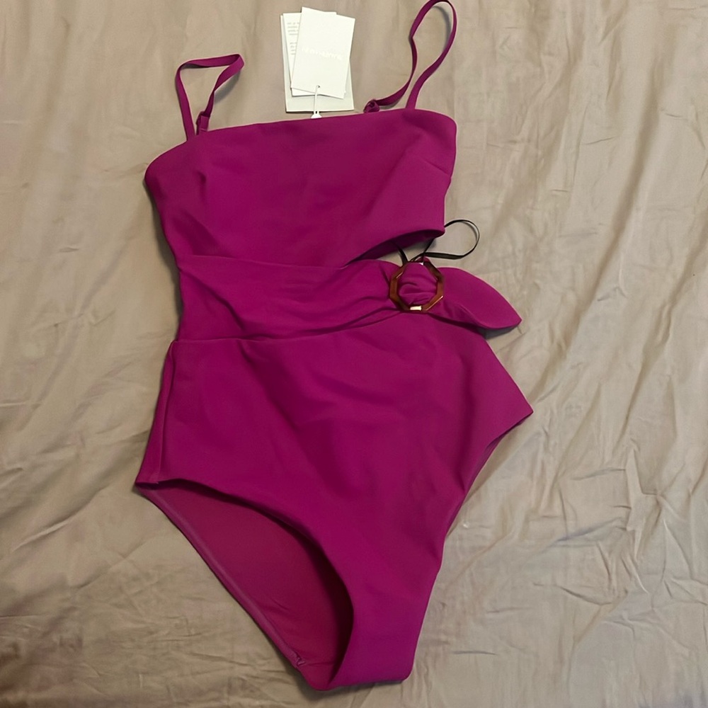 Nina Scarf Buckle Zimmermann swimsuit